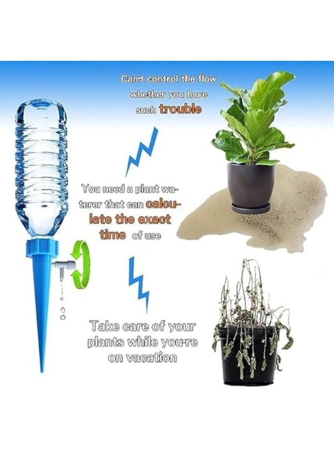 نظام ري بالتنقيط ذاتي قابل للتعديل، مجموعة سقي النباتات الاوتوماتيكية للنباتات الداخلية واواني الفاكهة والزجاجات سهلة التحكم بلون عشوائي - Image 2